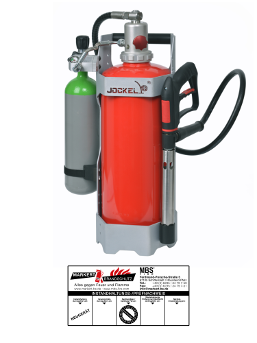 Jockel CAFS 10 Schaumlöscher Feuerlöscher Druckluftschaum 300bar Feuerwehr